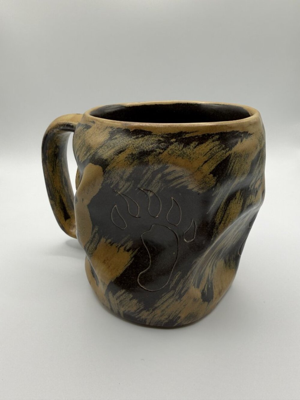 Mara Mexico Bear Paw Print Ceramic Mug - Picture 2 of 8